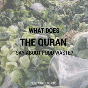 《古兰经》说食物浪费呢?