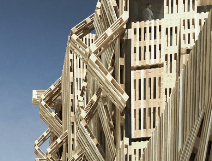 托盘木建筑