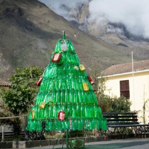 塑料瓶圣诞树