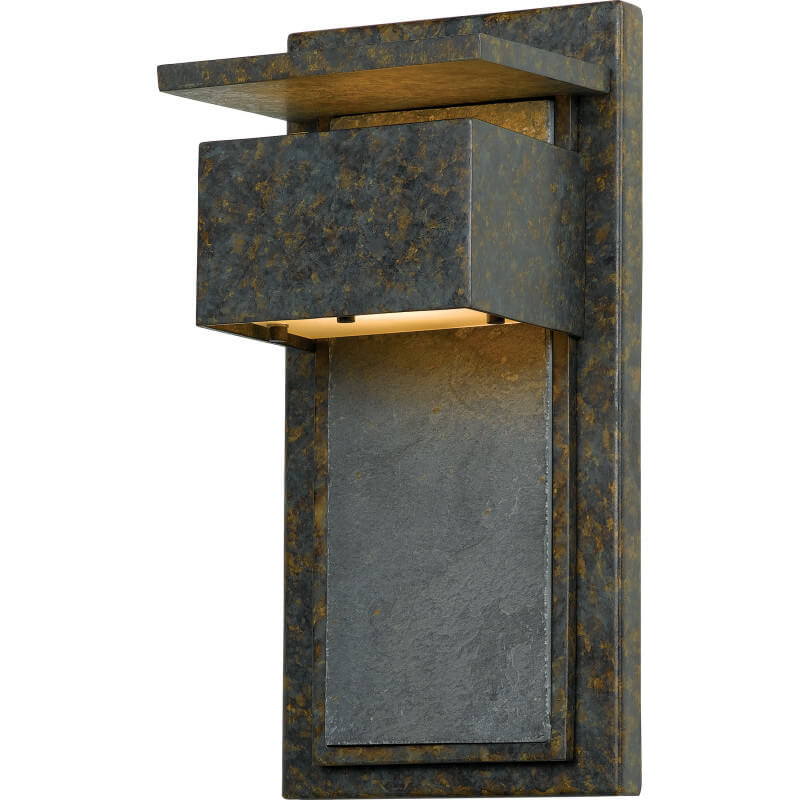 Patinaed Bronze Finish Outdoor Sconce