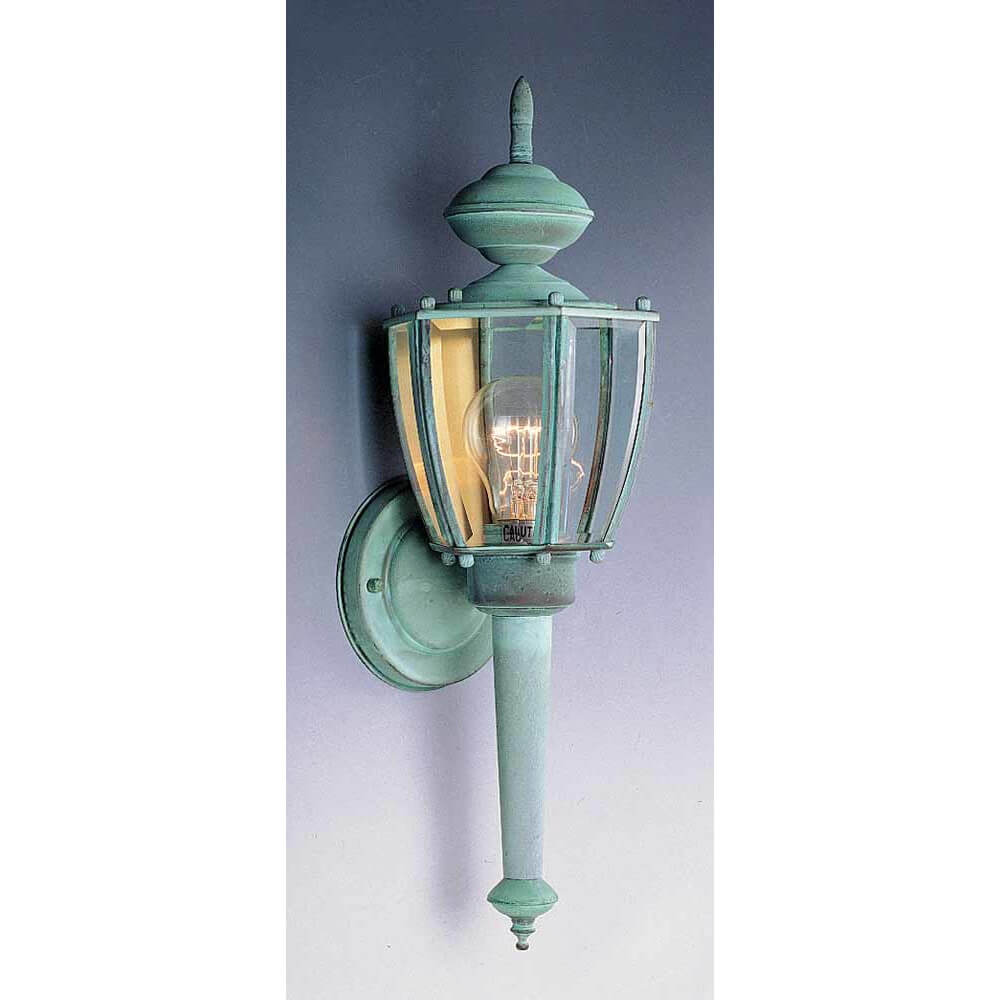Weathered Copper Outdoor Sconce