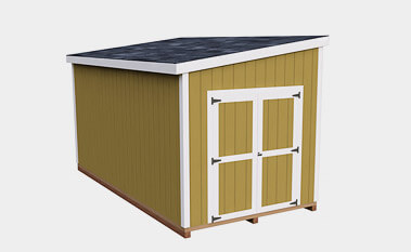 Large 8x16 Lean To Shed Plans