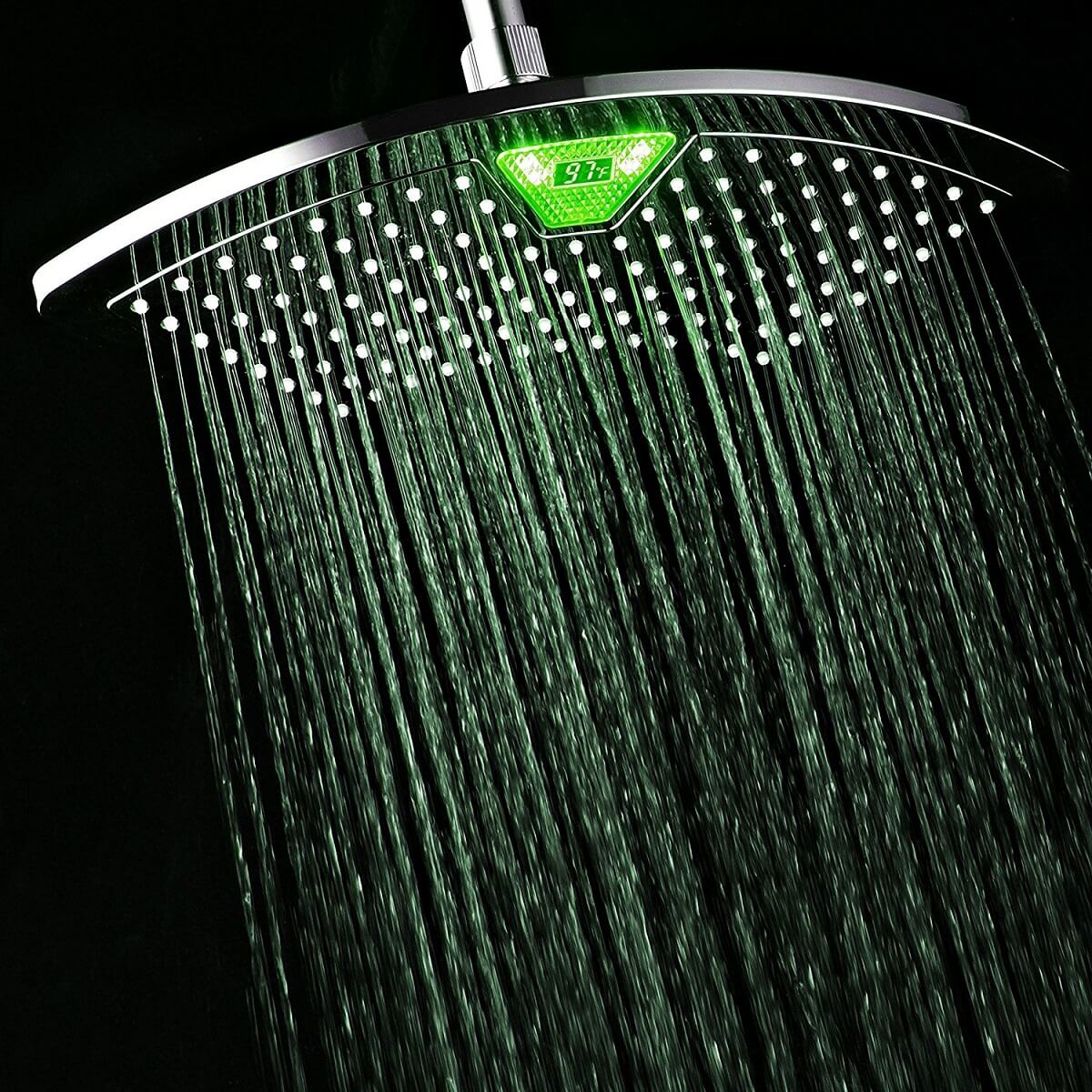 LED变色温度显示淋浴头