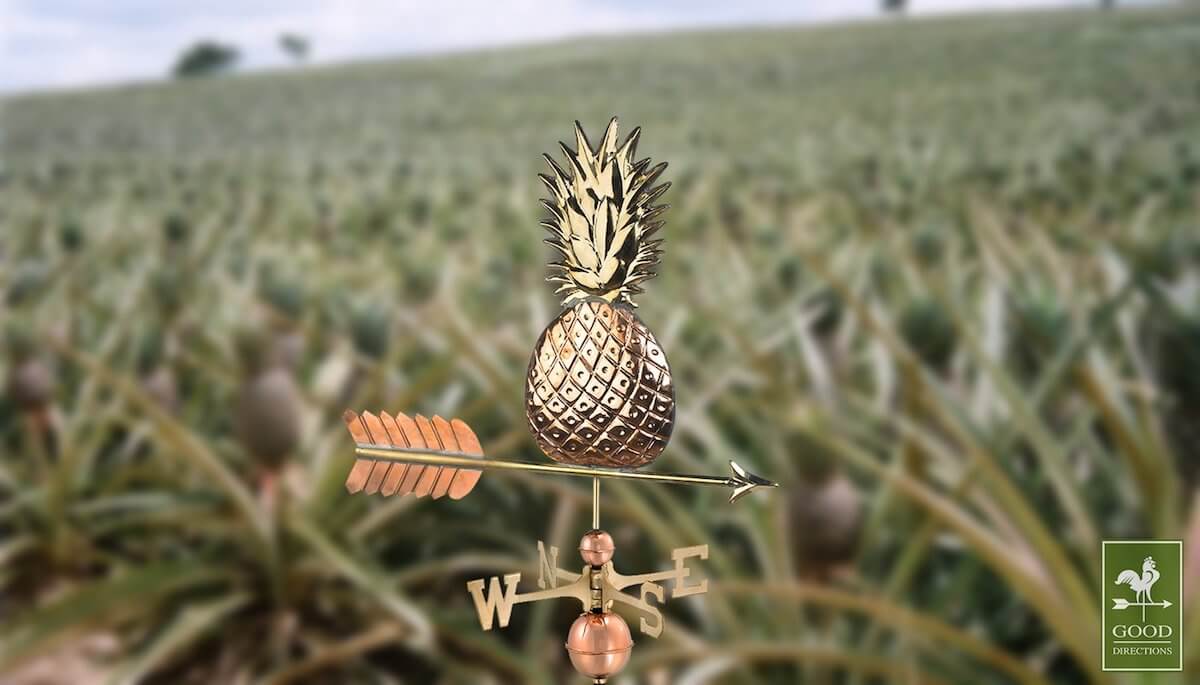 Tropical Pineapple Weathervane