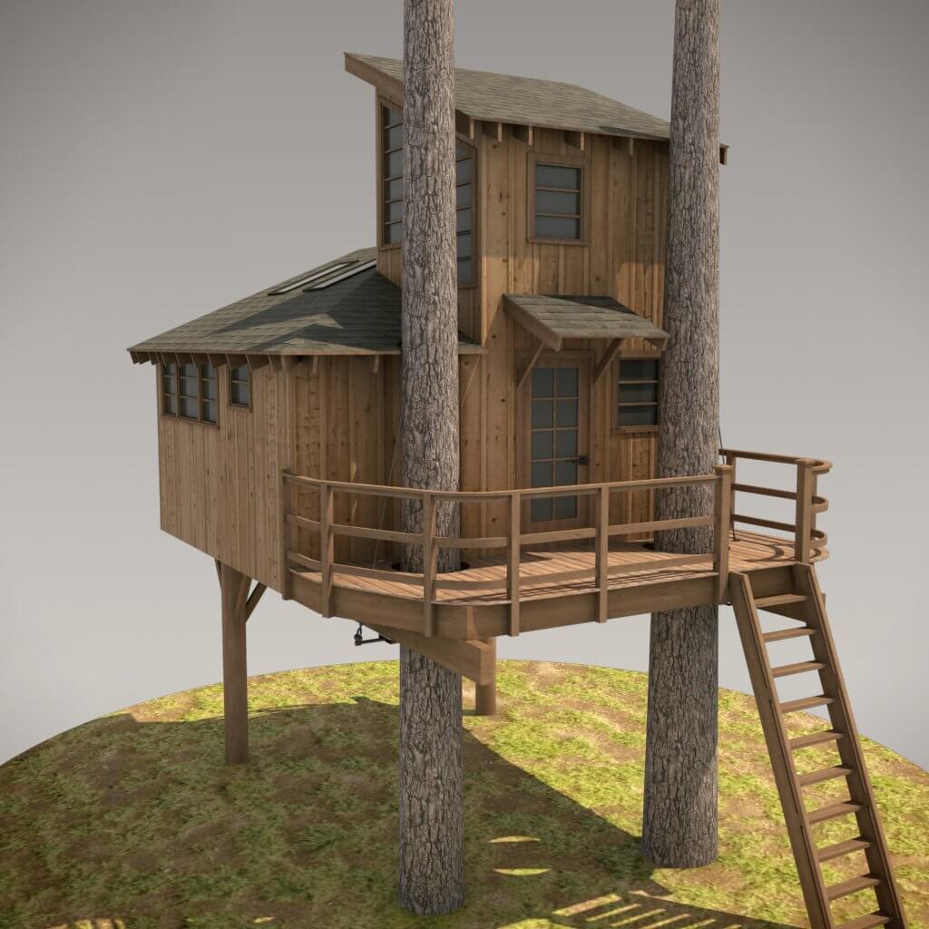 Advanced Nookhouse Tree House Plans