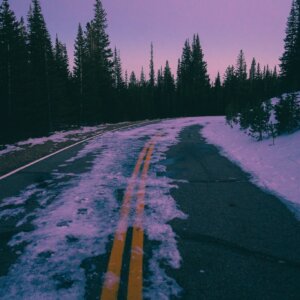 冰冷的道路