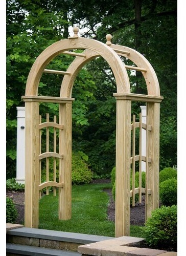 deluxe rounded arbor