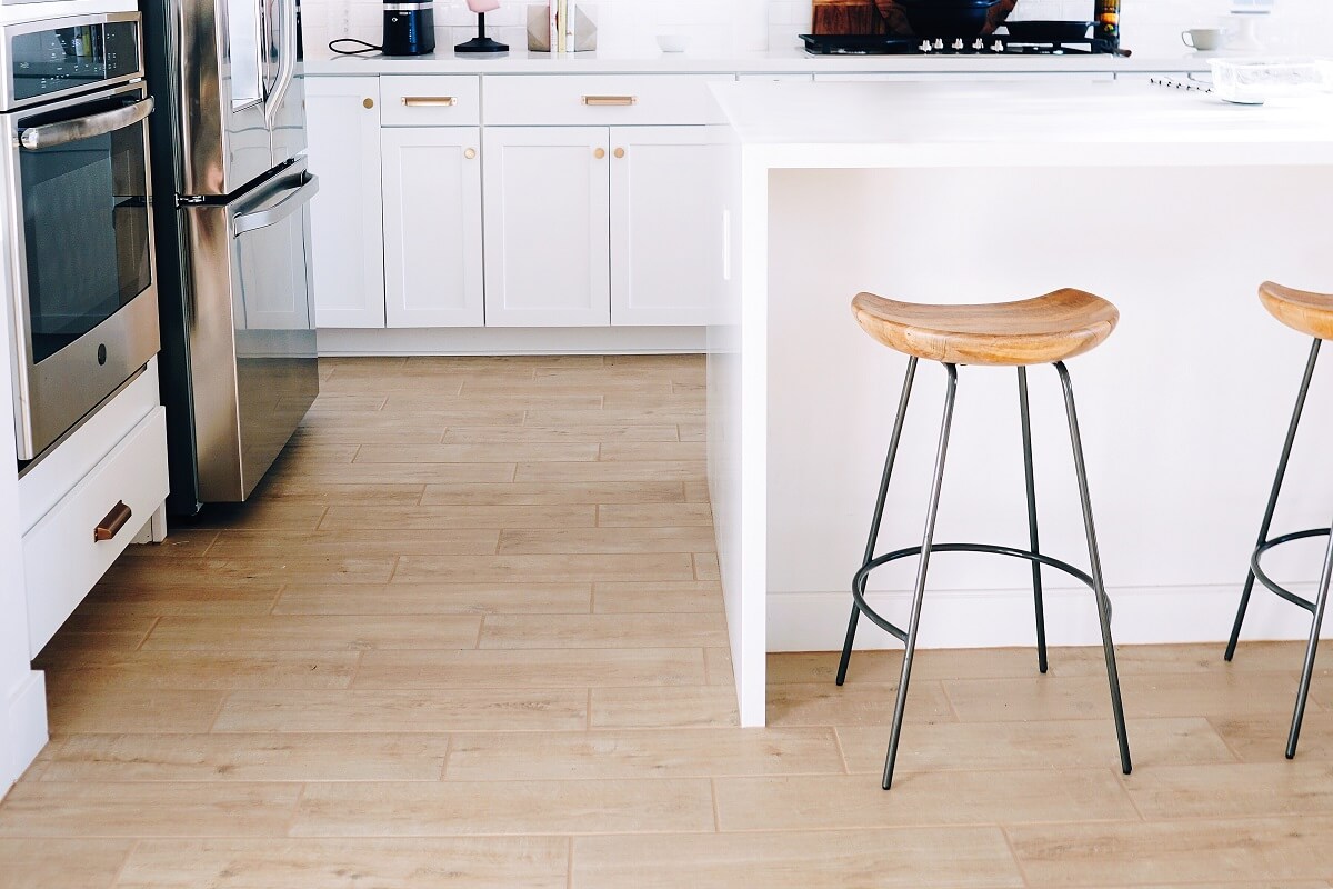 clean kitchen floors