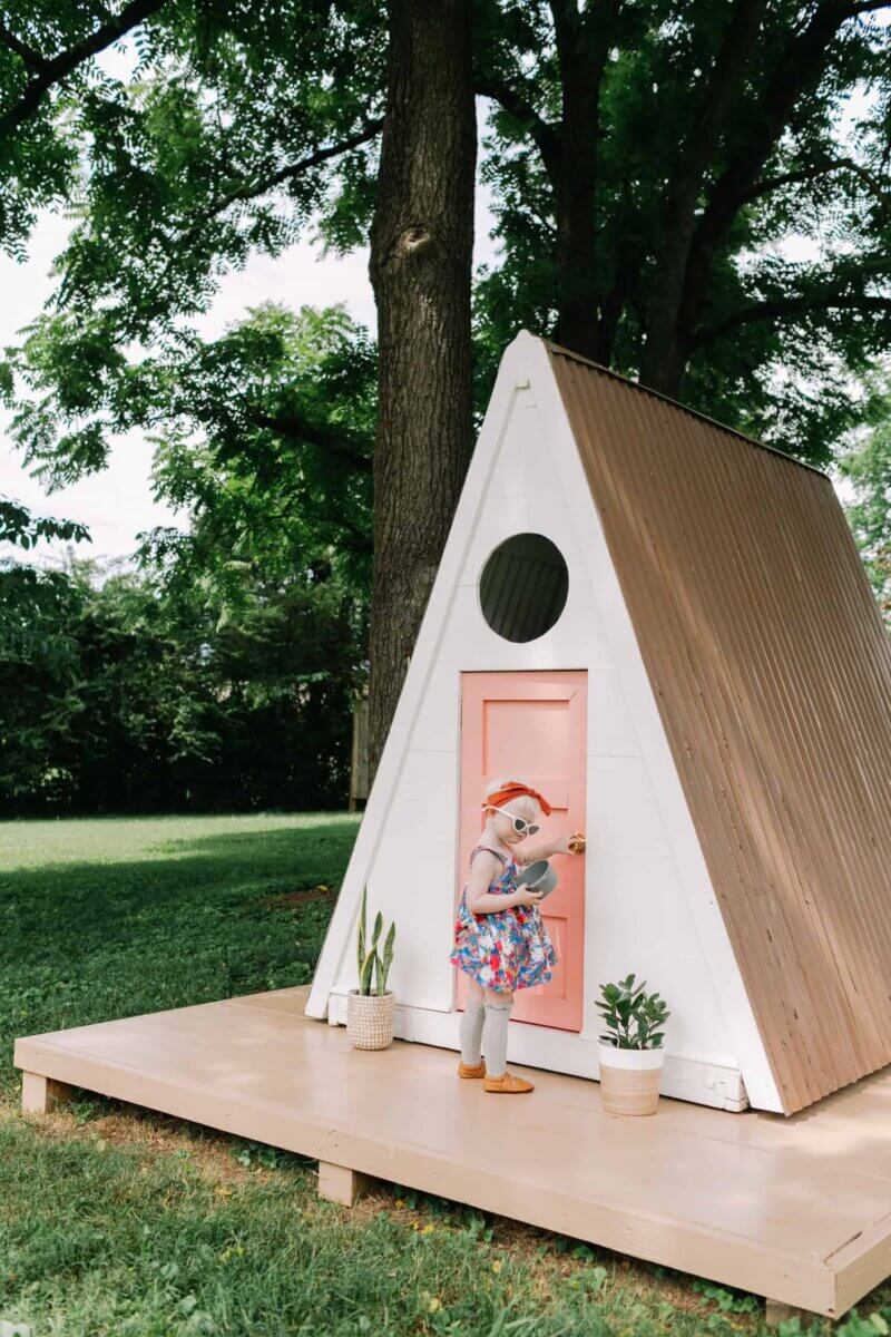 a-frame playhouse plans