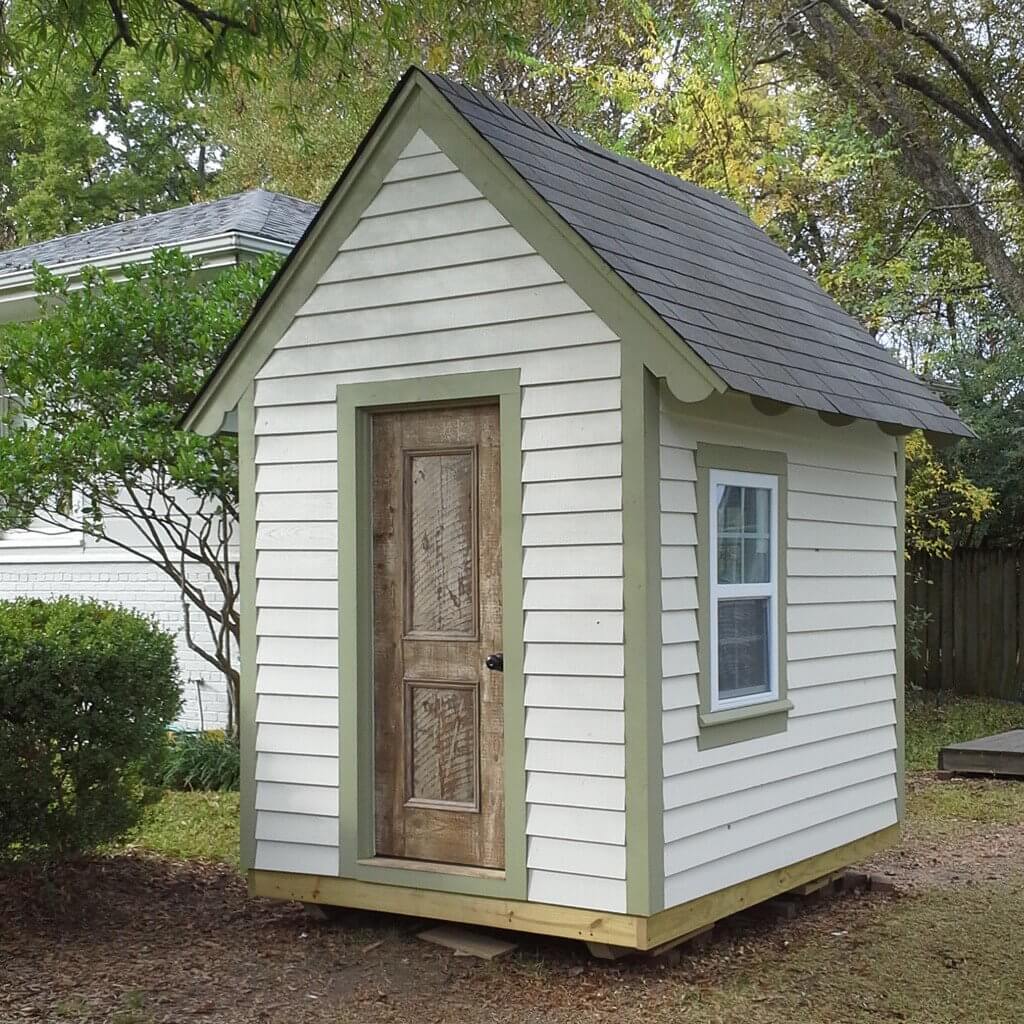 mini cottage playhouse plans