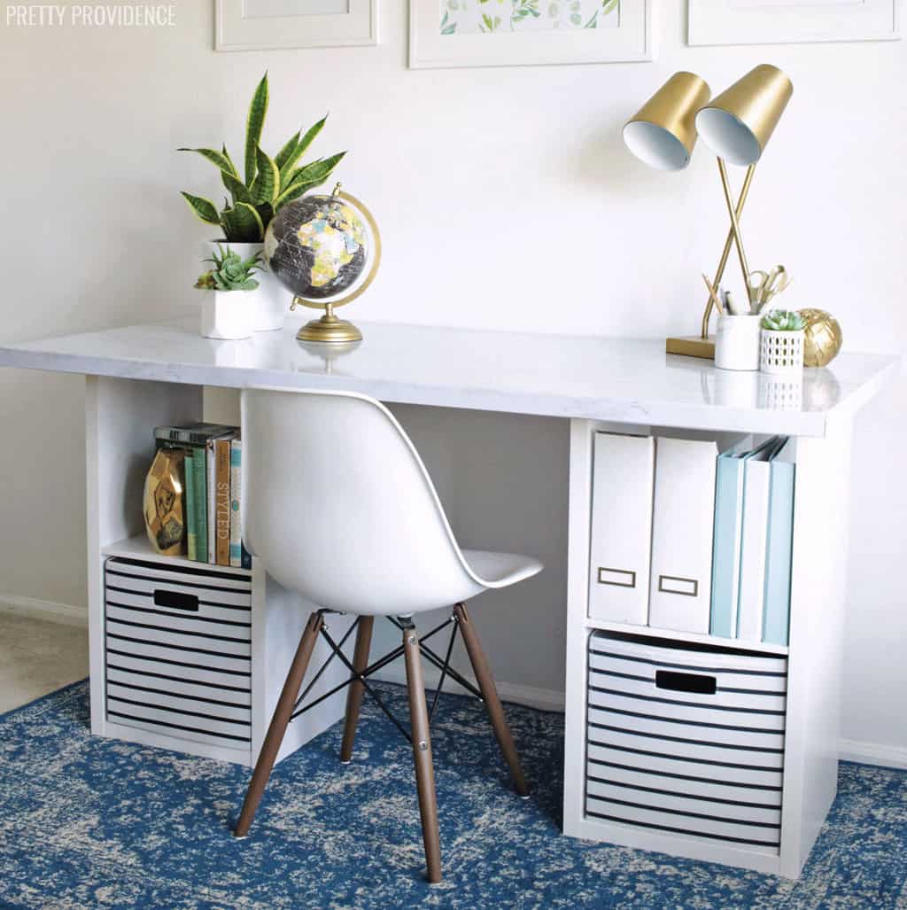 IKEA-style DIY desk