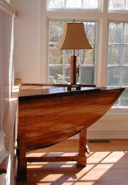 furniture from old boats