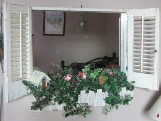 reuse of old shutters